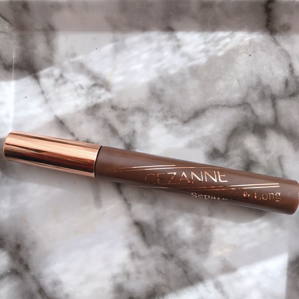 セパレートロングマスカラ ブラウン/CEZANNE/マスカラを使ったクチコミ（2枚目）