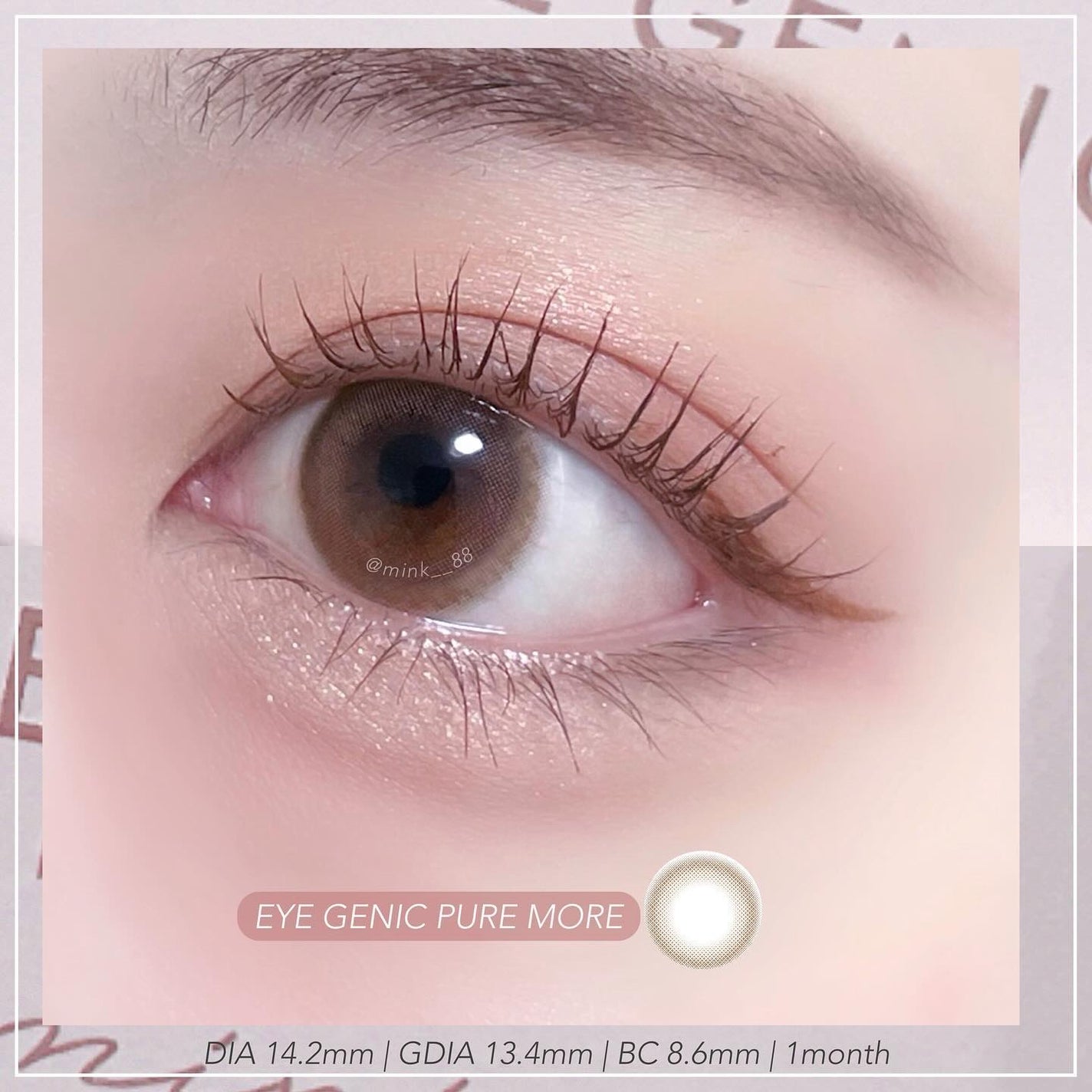 アイジェニック/アイジェニック/カラーコンタクトレンズを使ったクチコミ(2枚目)