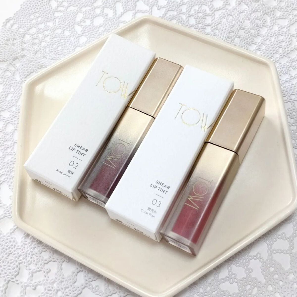 シアーリップティント/TOWI/リップティントを使ったクチコミ(2枚目)