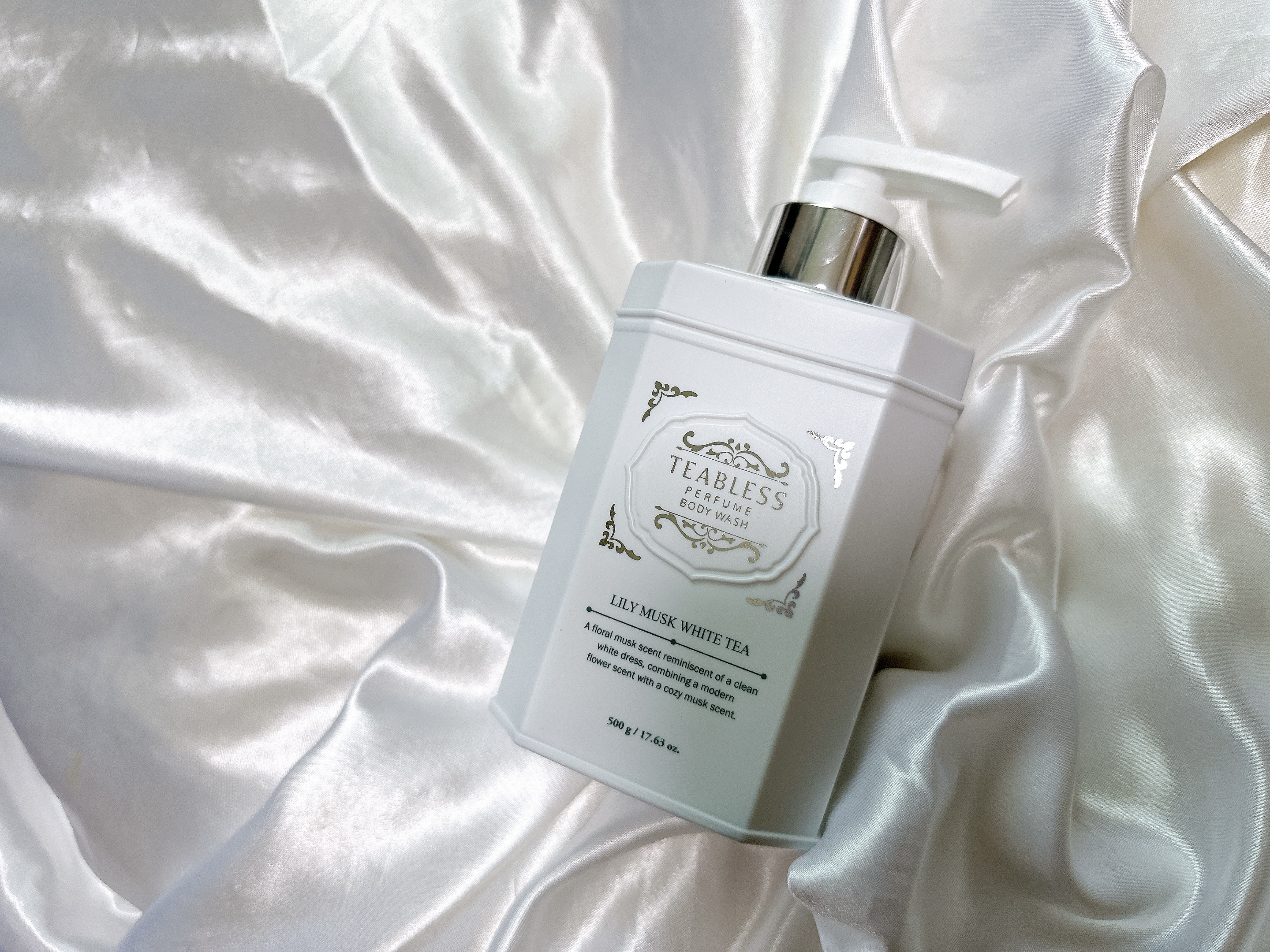 パフュームボディウォッシュ リリームスクホワイトティー/TEABLESS/ボディソープを使ったクチコミ（1枚目）