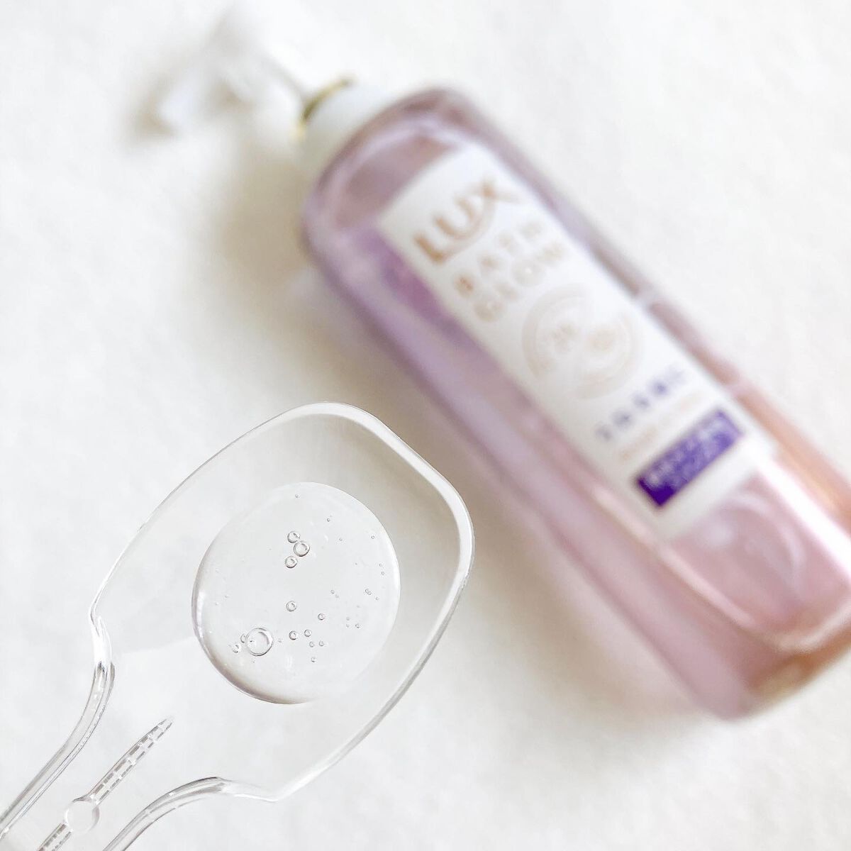 バスグロウ ストレート&シャイン シャンプー/トリートメント/LUX/市販シャンプーを使ったクチコミ（3枚目）