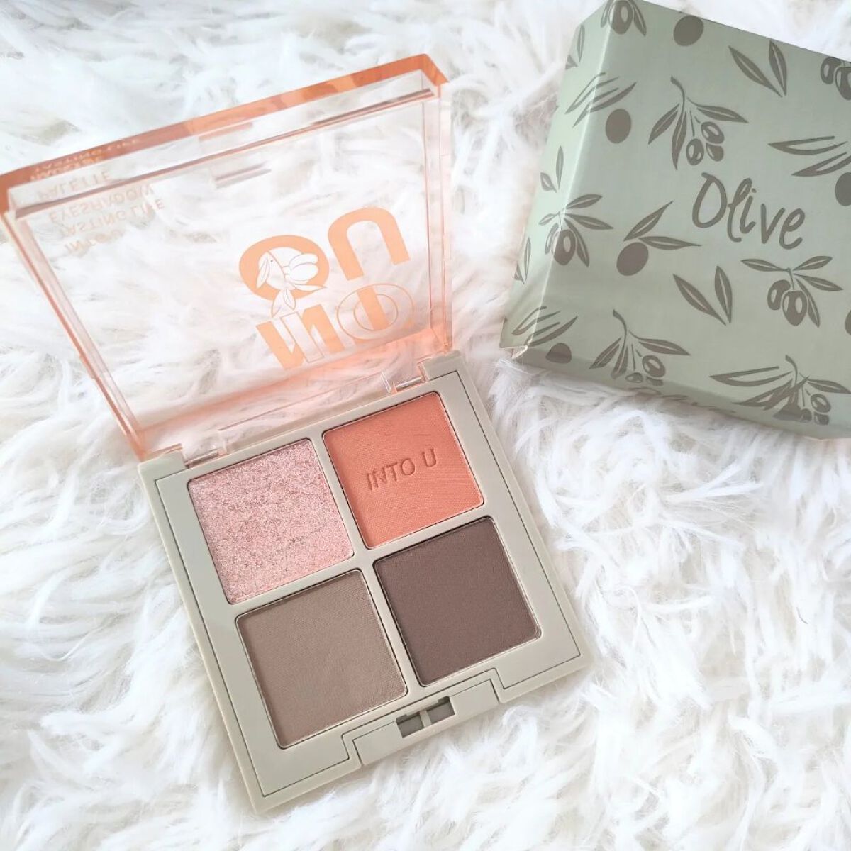 テイスティングライフアイシャドウパレット OL01/INTO U/アイシャドウパレットを使ったクチコミ（1枚目）