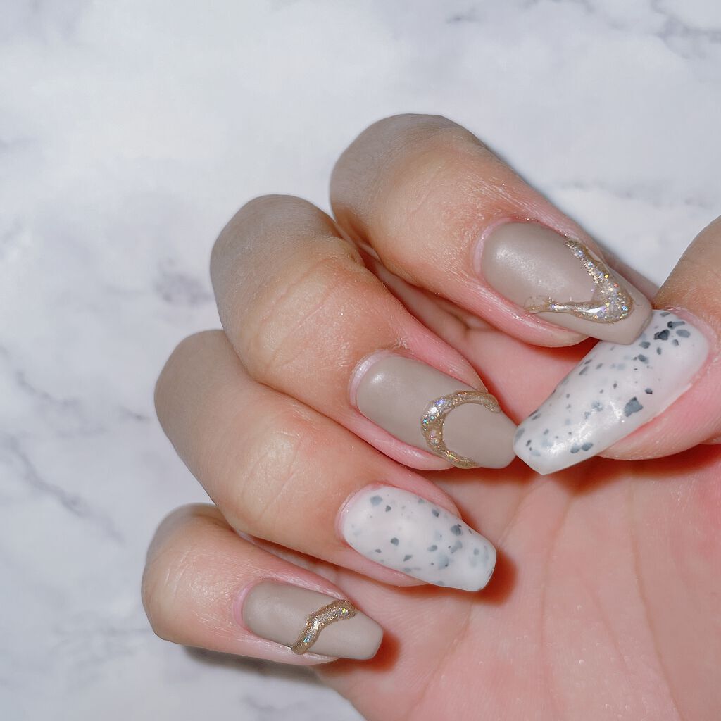 ジェルネイル(ライト対応)/セリア/ジェルネイルを使ったクチコミ(1枚目)