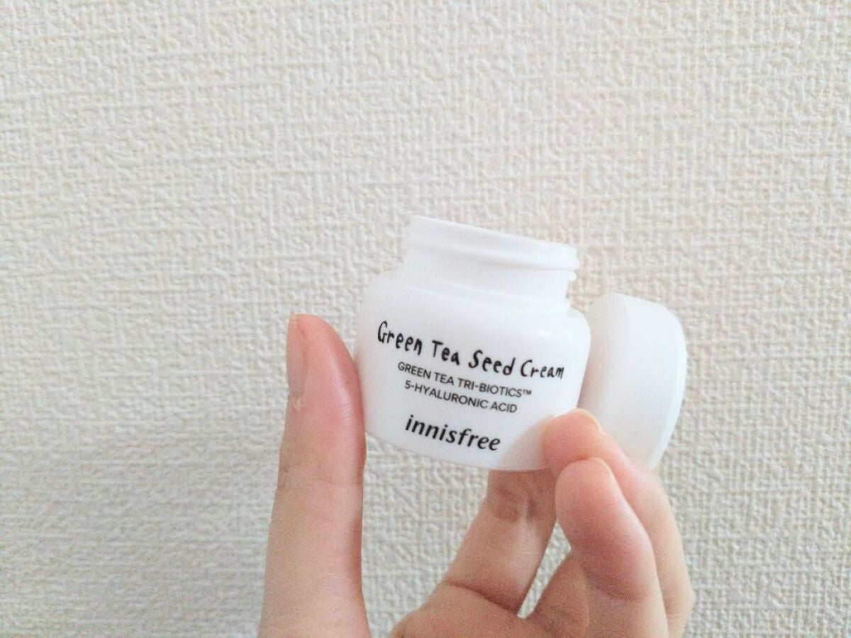 グリーンティーシード モイスト クリーム/innisfree/フェイスクリームを使ったクチコミ(1枚目)