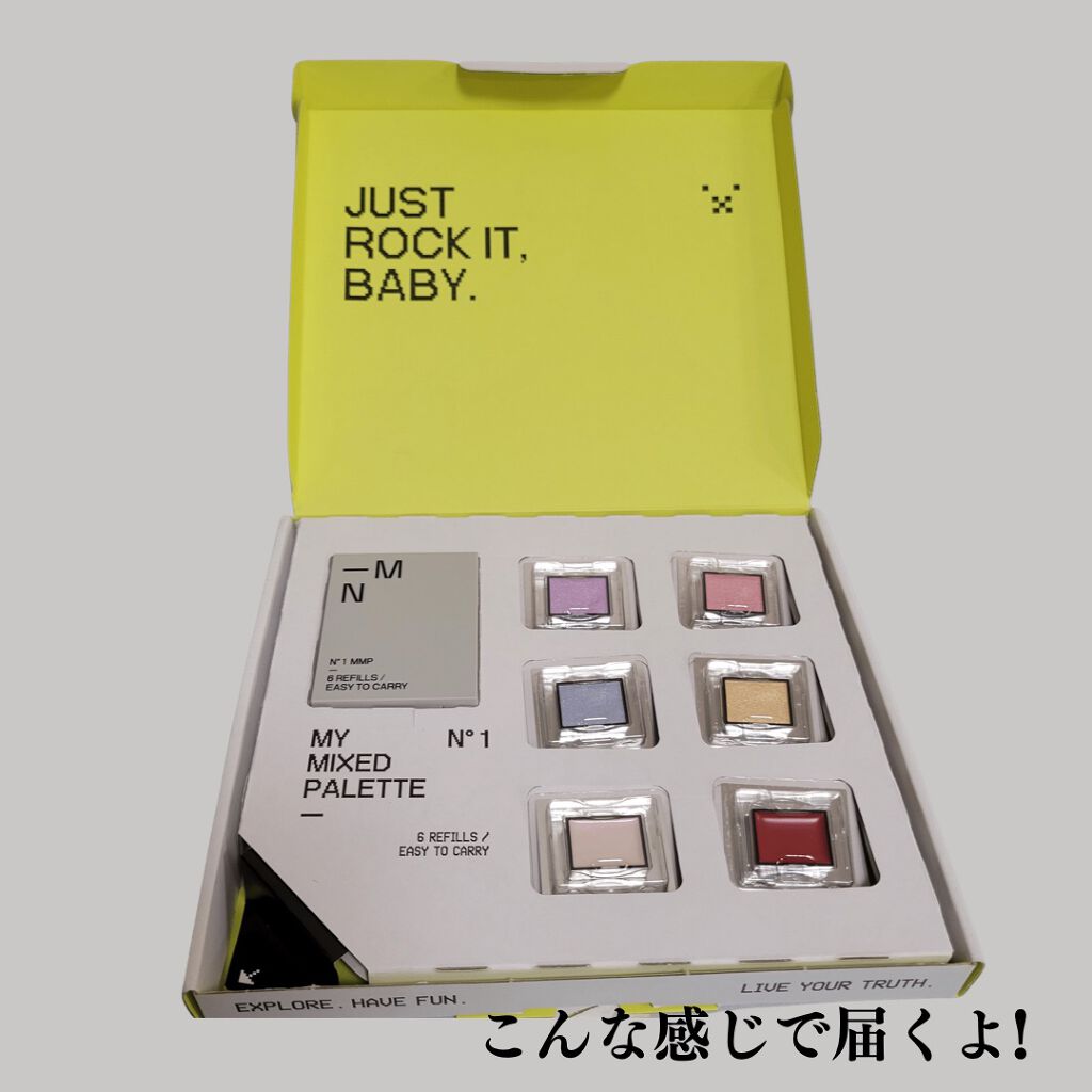 MY MIXED PALETTE 6色カスタムパレット/MN/マルチパレットを使ったクチコミ（2枚目）
