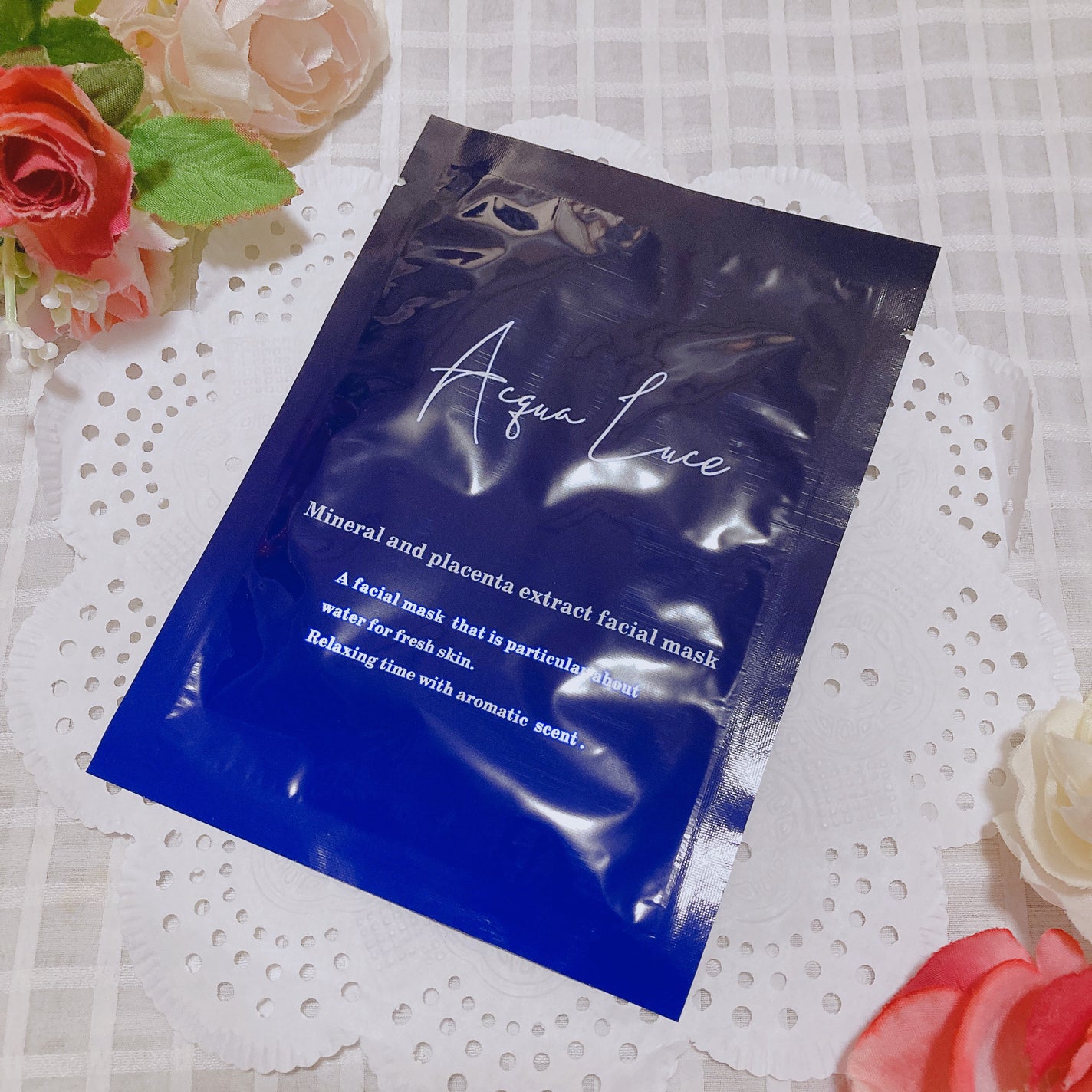 Acqua Luce フェイシャルマスク/日田天領水/シートマスク・パックを使ったクチコミ(4枚目)