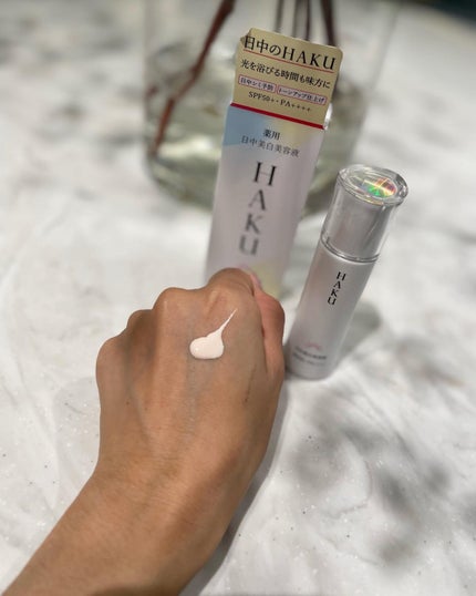 薬用 日中美白美容液/HAKU/美容液を使ったクチコミ(2枚目)