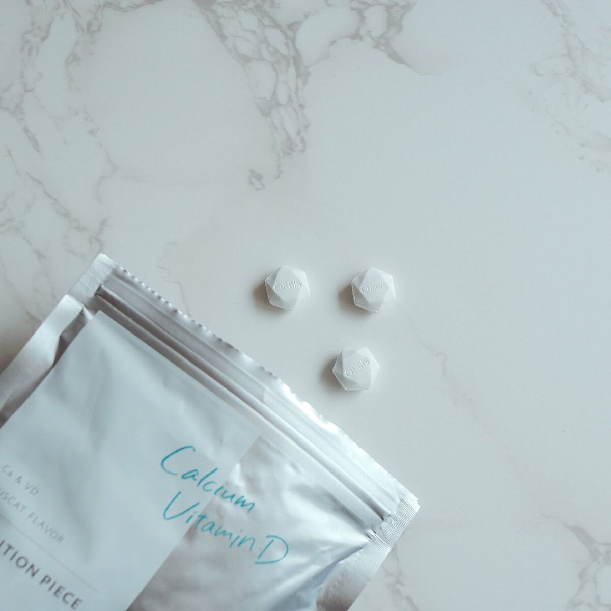 ニュートリションピース カルシウム＆ビタミンD/オルビス/美容サプリメントを使ったクチコミ（3枚目）