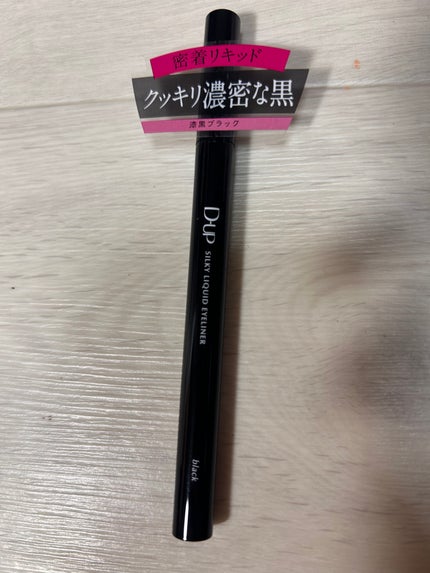 シルキーリキッドアイライナーWP BK 漆黒ブラック/D-UP/リキッドアイライナーの画像