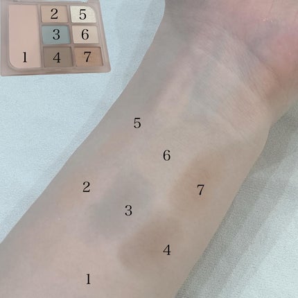 アイシャドウパレット/Healus/アイシャドウパレットを使ったクチコミ(4枚目)