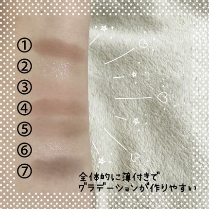 シンプレイン アイパレット/Sim;plain/アイシャドウパレットを使ったクチコミ(3枚目)