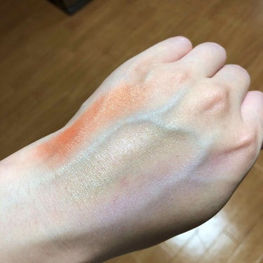 UR GLAM　POWDER EYESHADOW チェリーピンク〈パールラメ〉/U R GLAM/シングルアイシャドウを使ったクチコミ（1枚目）