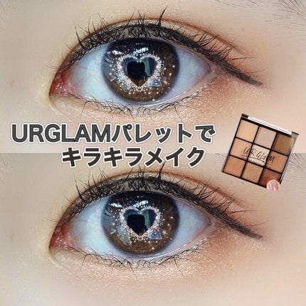 UR GLAM BLOOMING EYE COLOR PALETTE/U R GLAM/アイシャドウパレットを使ったクチコミ(1枚目)