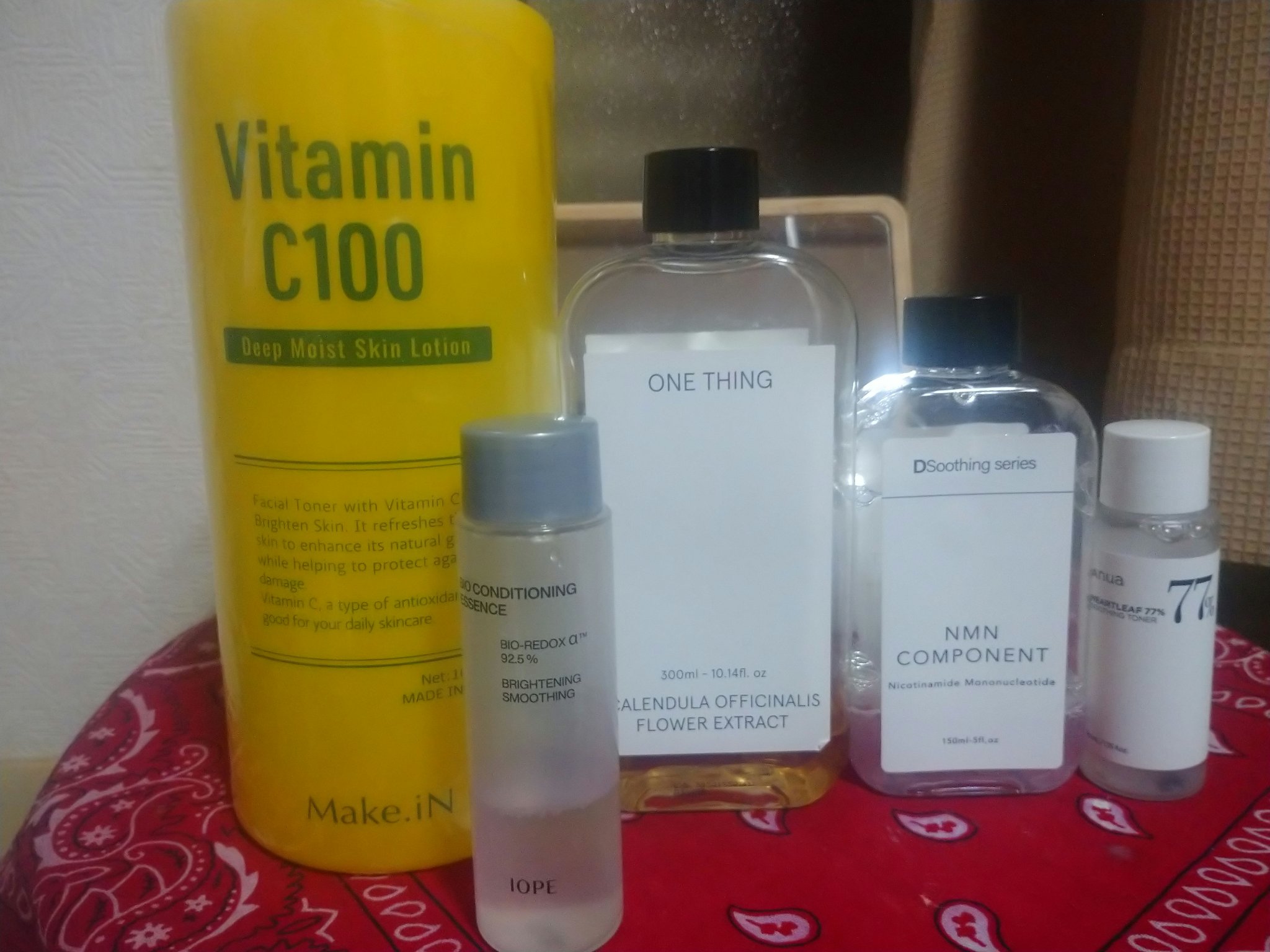 カレンデュラ化粧水/ONE THING/化粧水を使ったクチコミ（1枚目）