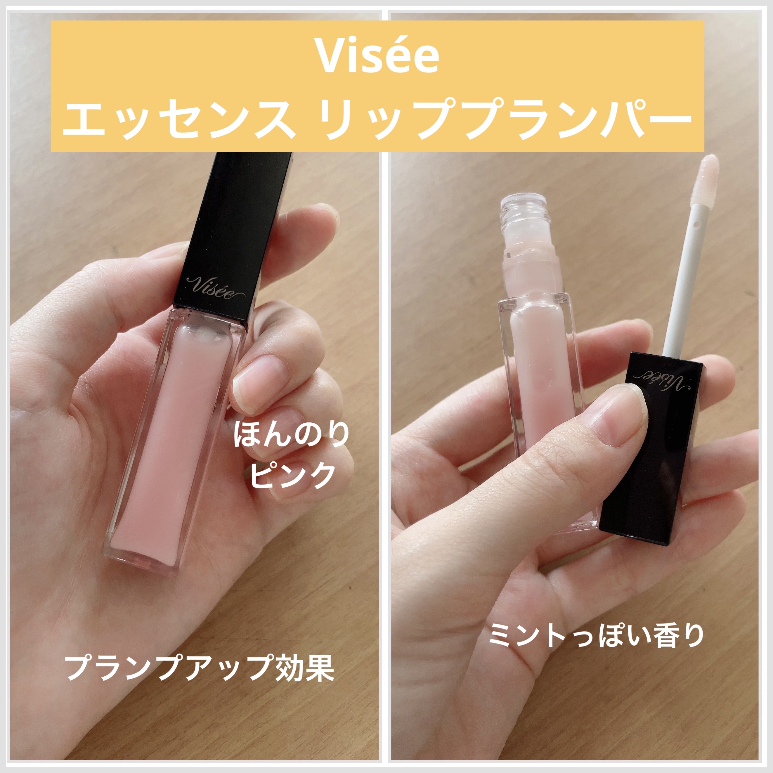 エッセンス リッププランパー/Visée/リッププランパーを使ったクチコミ（1枚目）