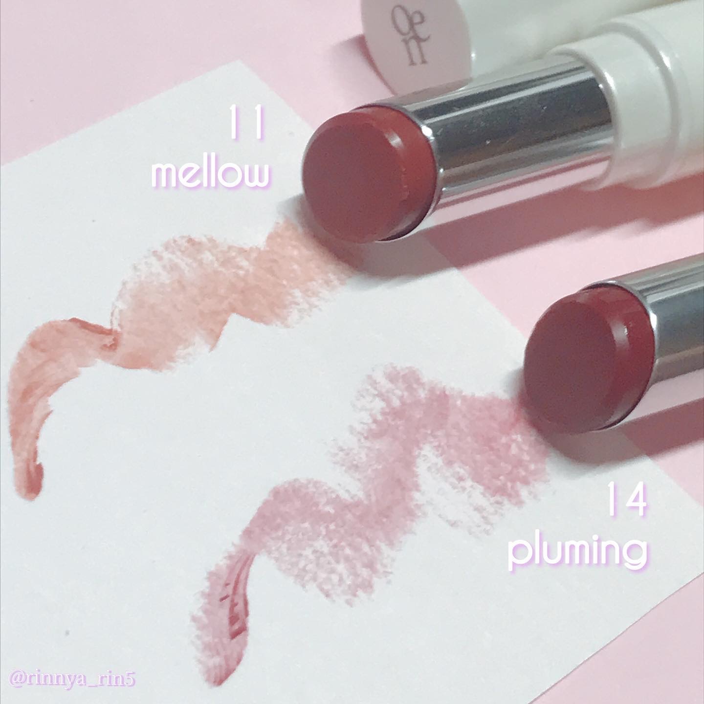 アワーグロウリップ #14 Pluming/oenir/口紅を使ったクチコミ（2枚目）