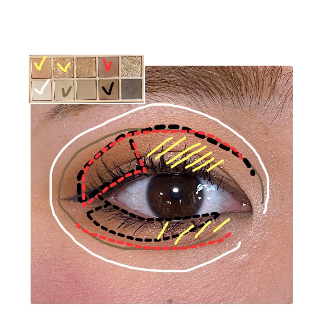 ベターザンパレット/rom&nd/アイシャドウパレットを使ったクチコミ(2枚目)