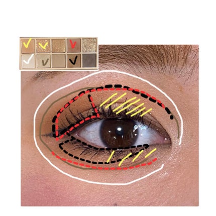 ベターザンパレット/rom&nd/アイシャドウパレットを使ったクチコミ(2枚目)