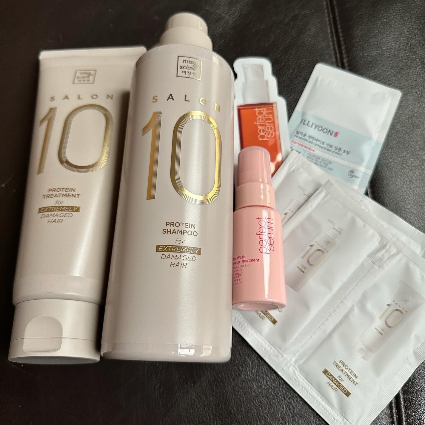 ミジャンセン サロン10 シャンプー/トリートメント エクストラダメージヘア用/miseenscene/シャンプー・コンディショナーを使ったクチコミ(2枚目)
