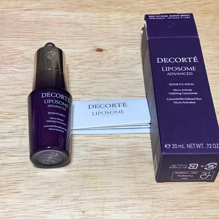 リポソーム アドバンスト リペアアイセラム/DECORTÉ/アイケア・アイクリームを使ったクチコミ(3枚目)