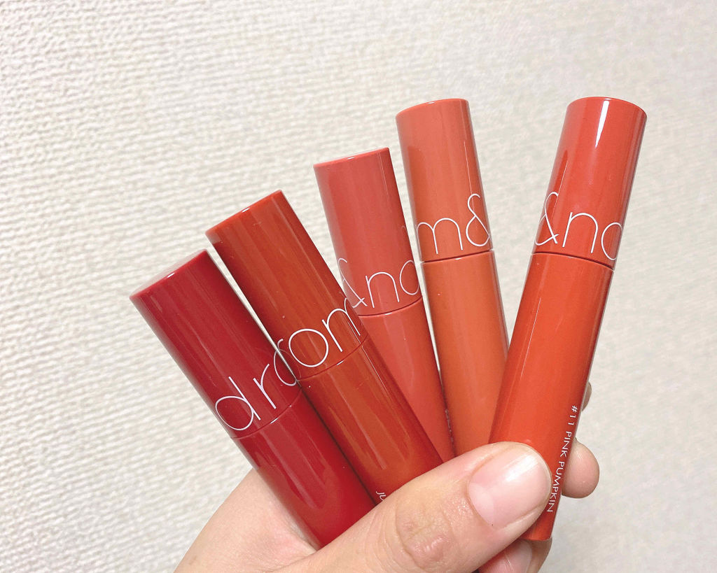 ジューシーラスティングティント/rom&nd/リップティントを使ったクチコミ（1枚目）