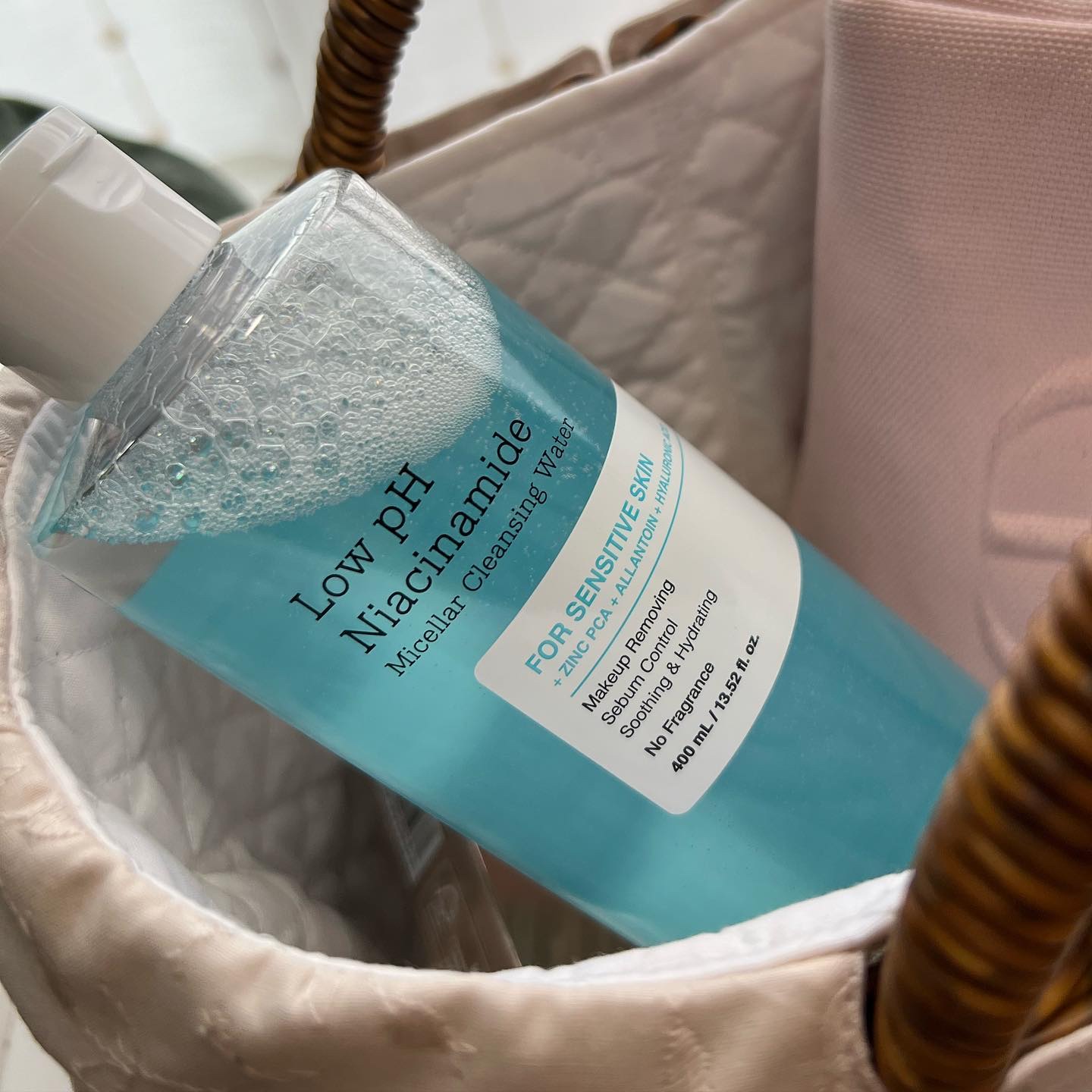 弱酸性 ナイアシンアミド ミセラークレンジングウォーター/COSRX/クレンジングウォーターを使ったクチコミ（1枚目）