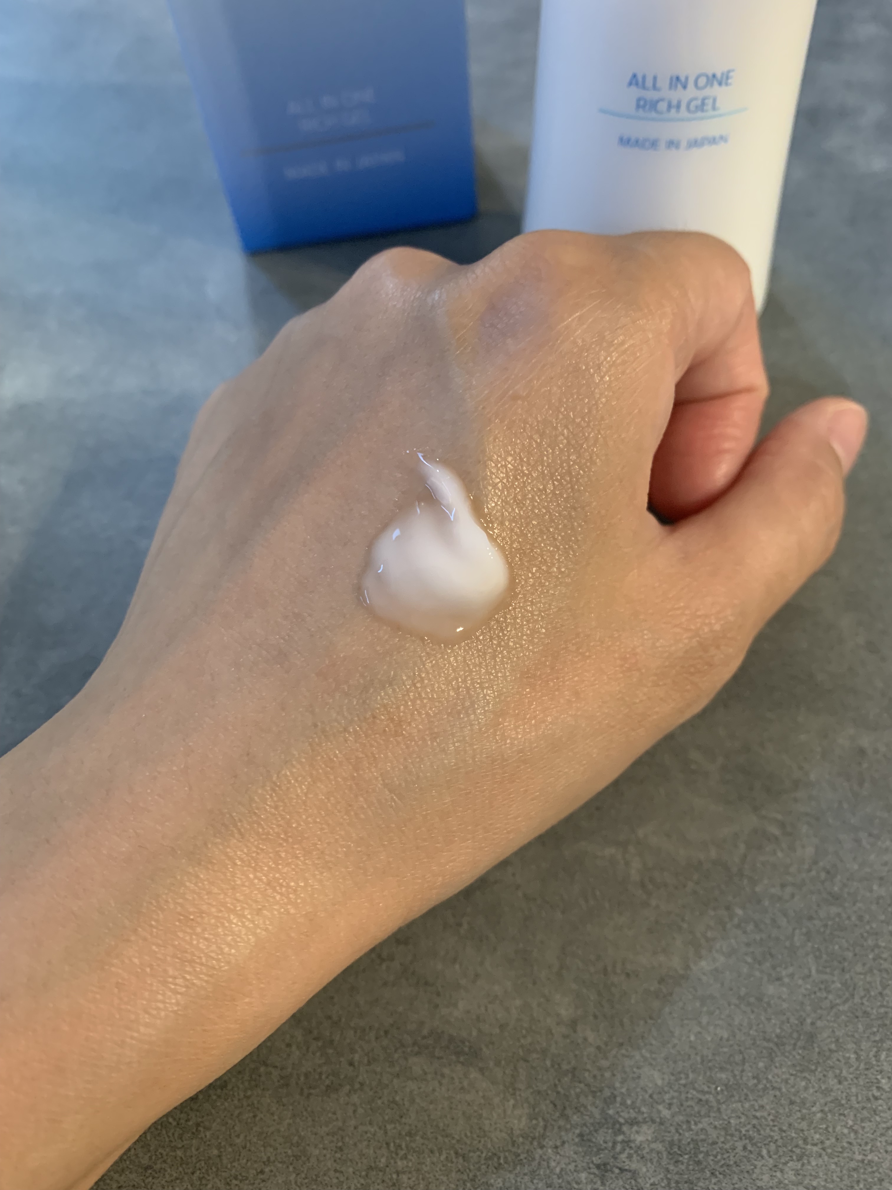 PGオールインワンゲル/BLUE WING/オールインワン化粧品を使ったクチコミ（2枚目）