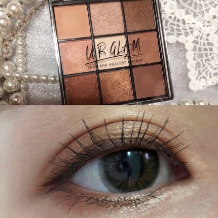 UR GLAM BLOOMING EYE COLOR PALETTE/U R GLAM/アイシャドウパレットを使ったクチコミ(1枚目)