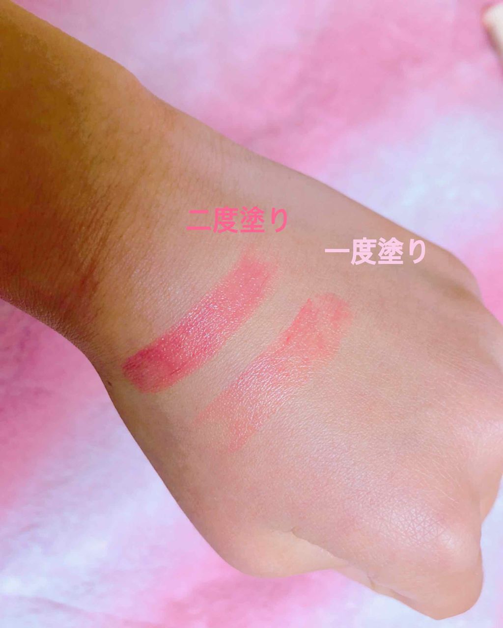 ステイオンバームルージュ/キャンメイク/口紅を使ったクチコミ(2枚目)