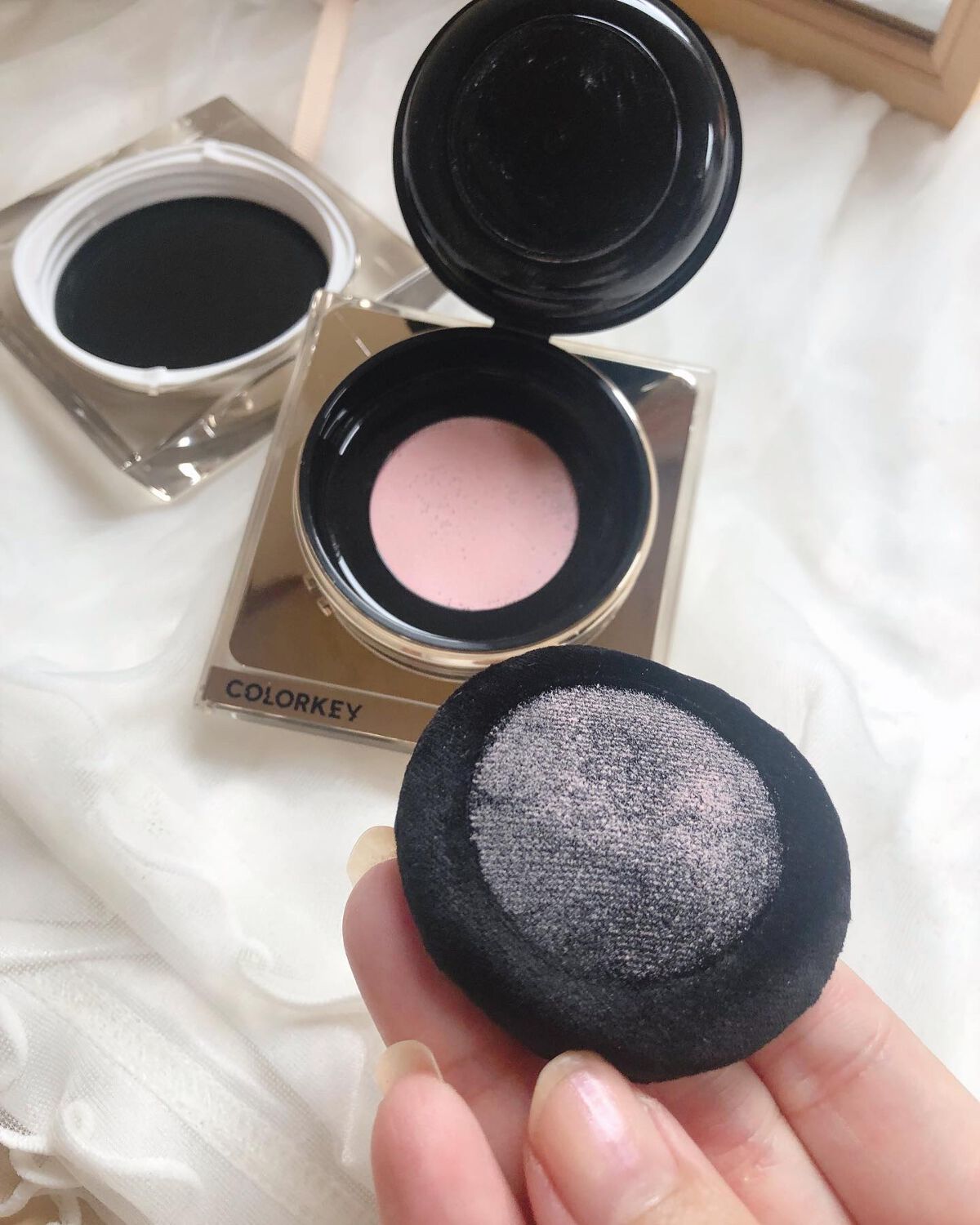 ラスティングルースパウダー/COLORKEY/ルースパウダーを使ったクチコミ(2枚目)