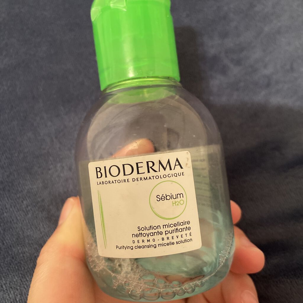 セビウム エイチツーオー D/ビオデルマ/クレンジングウォーターを使ったクチコミ（1枚目）