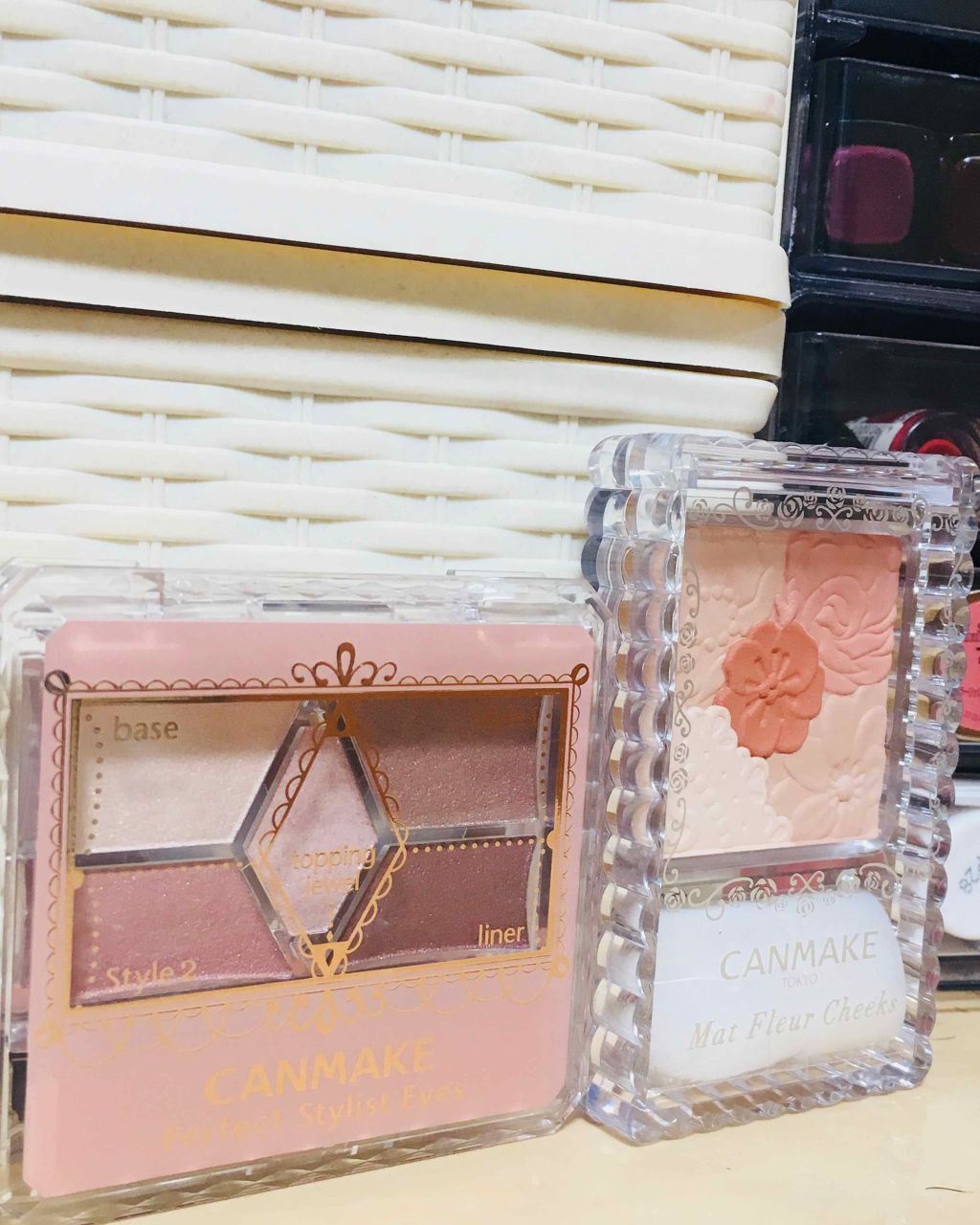 【旧品】パーフェクトスタイリストアイズ/キャンメイク/アイシャドウパレットを使ったクチコミ(1枚目)