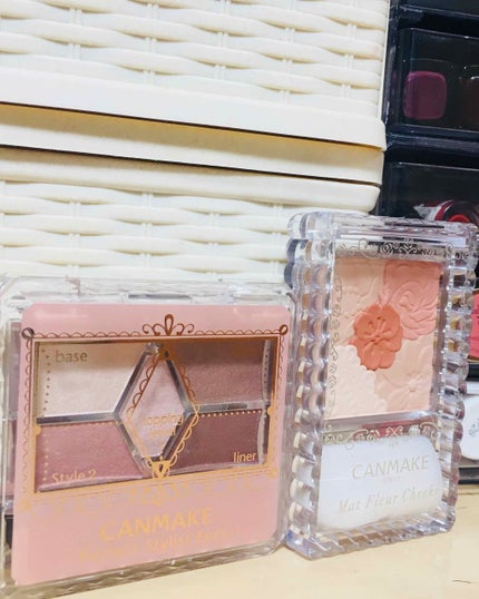 【旧品】パーフェクトスタイリストアイズ/キャンメイク/アイシャドウパレットを使ったクチコミ(1枚目)