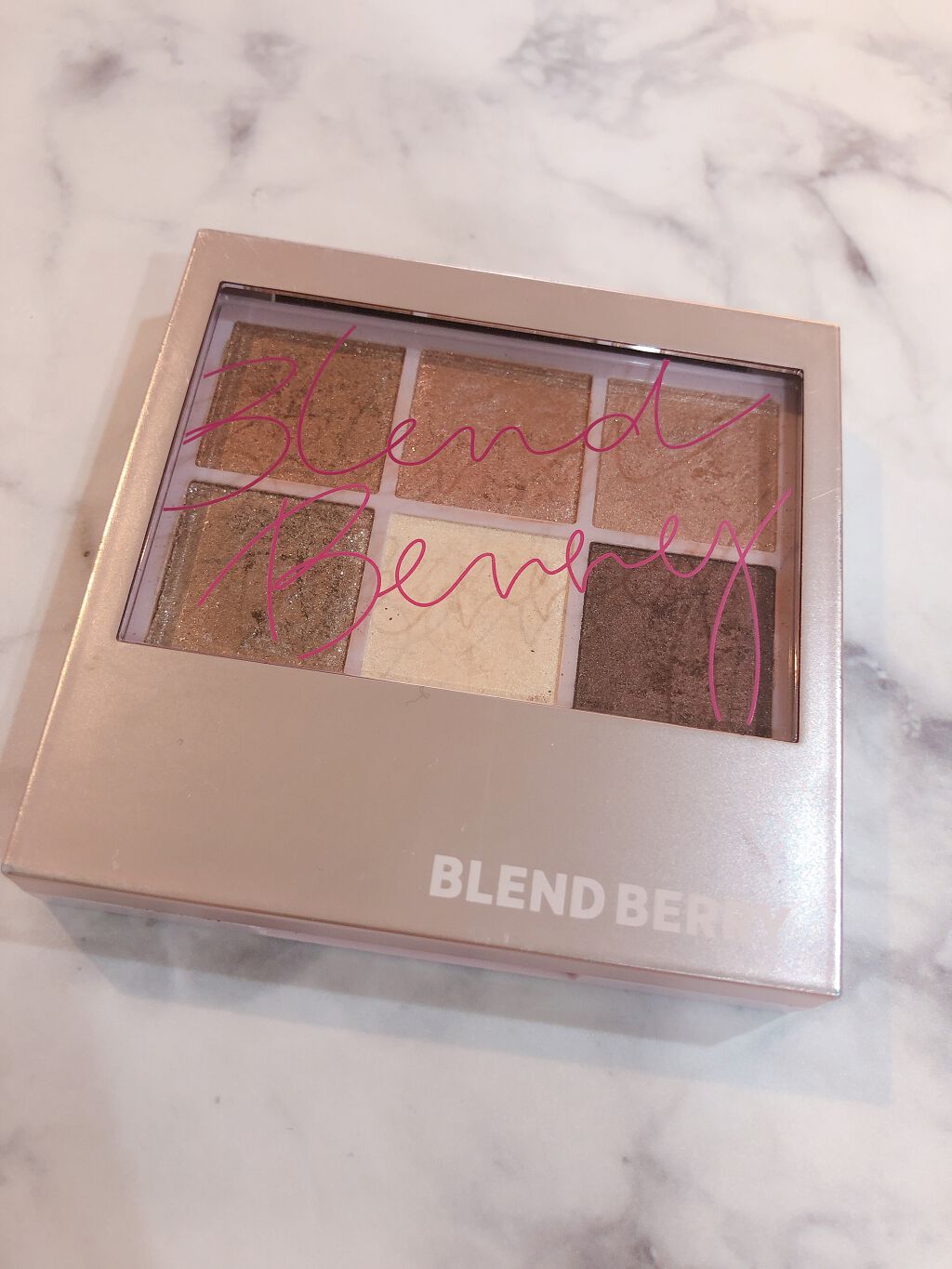 オーラクリエイション/BLEND BERRY/アイシャドウパレットを使ったクチコミ（1枚目）