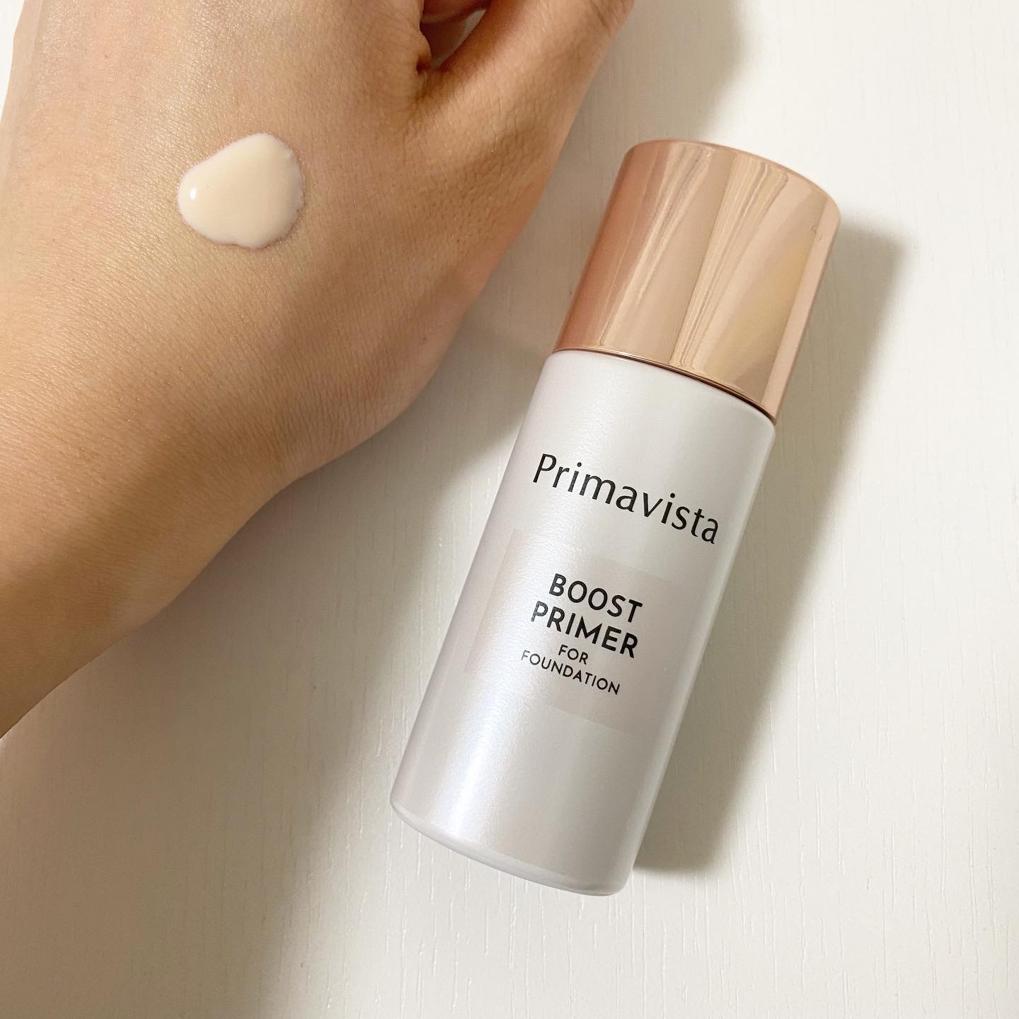 ファンデブースト<皮脂くずれ防止>/プリマヴィスタ/化粧下地を使ったクチコミ（3枚目）