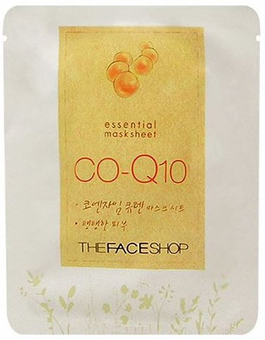 エッセンシャル　マスクシート　CO-Q10 THE FACE SHOP
