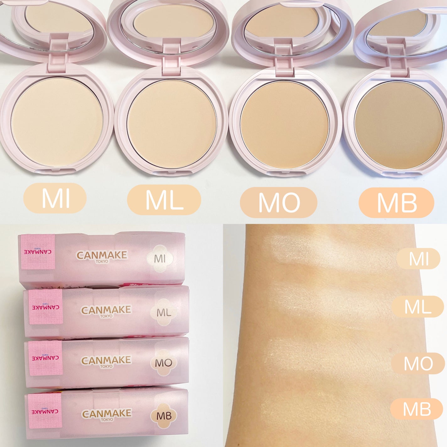 マシュマロフィニッシュパウダー/キャンメイク/プレストパウダーを使ったクチコミ(4枚目)