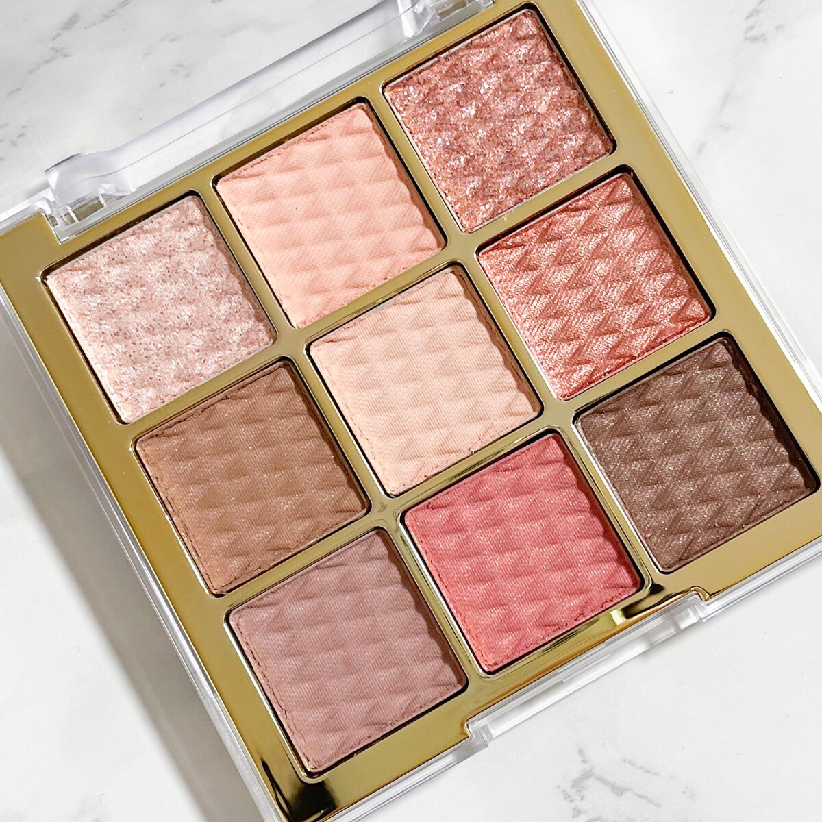 ソフトクレイビームアイシャドウパレット/AMIOK/ジェル・クリームアイシャドウを使ったクチコミ(2枚目)