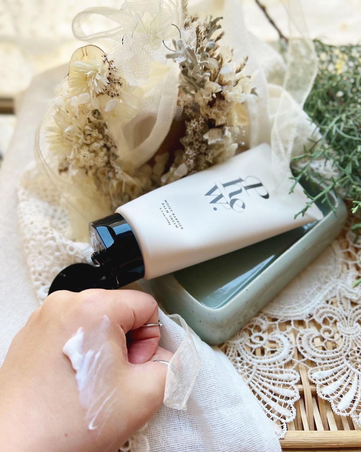 フゥ モイストバリア バームクリーム/Phew./フェイスクリームを使ったクチコミ（2枚目）