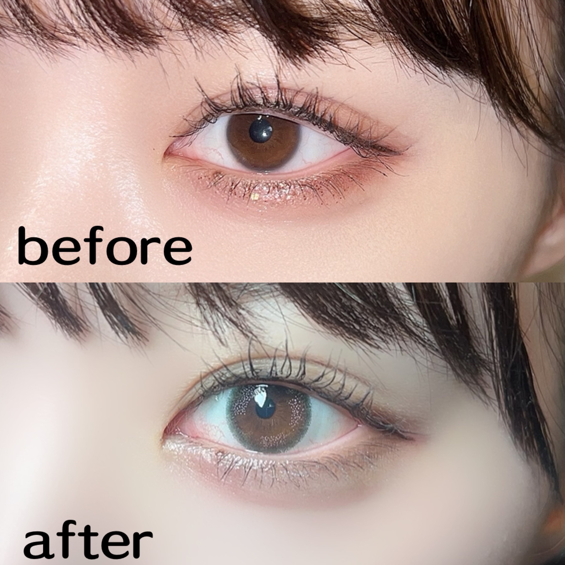 OvE（オヴィ） 1day OvE 4/OvE/ワンデー（１DAY）カラコンを使ったクチコミ（2枚目）