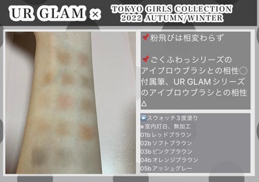 マルチアイパレットb (TOKYO GIRLS COLLECTION)/U R GLAM/アイシャドウパレットを使ったクチコミ（2枚目）