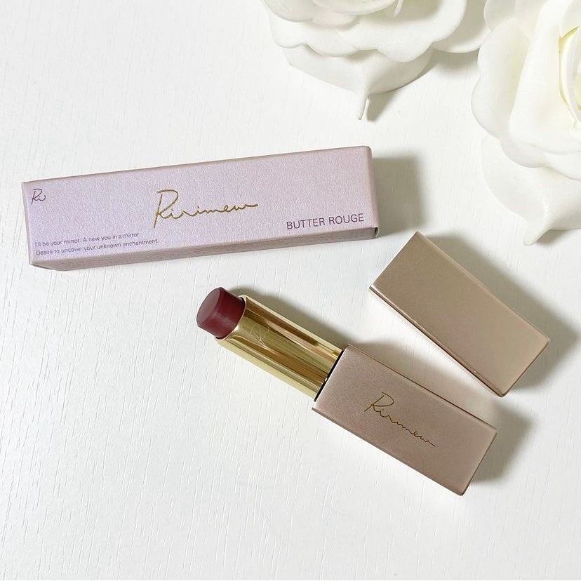 リリミュウ バタールージュ/Ririmew/口紅を使ったクチコミ(1枚目)