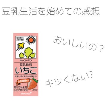 豆乳飲料 すいか/キッコーマン飲料/ドリンクを使ったクチコミ（1枚目）