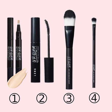 UR GLAM　FOUNDATION BRUSH（ファンデーションブラシ）/U R GLAM/メイクブラシを使ったクチコミ（2枚目）