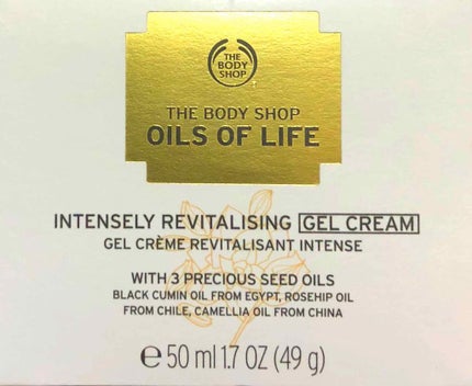 オイルズオブライフ インテンスリー リバイタライジング ジェルクリーム/THE BODY SHOP/フェイスクリームを使ったクチコミ(1枚目)