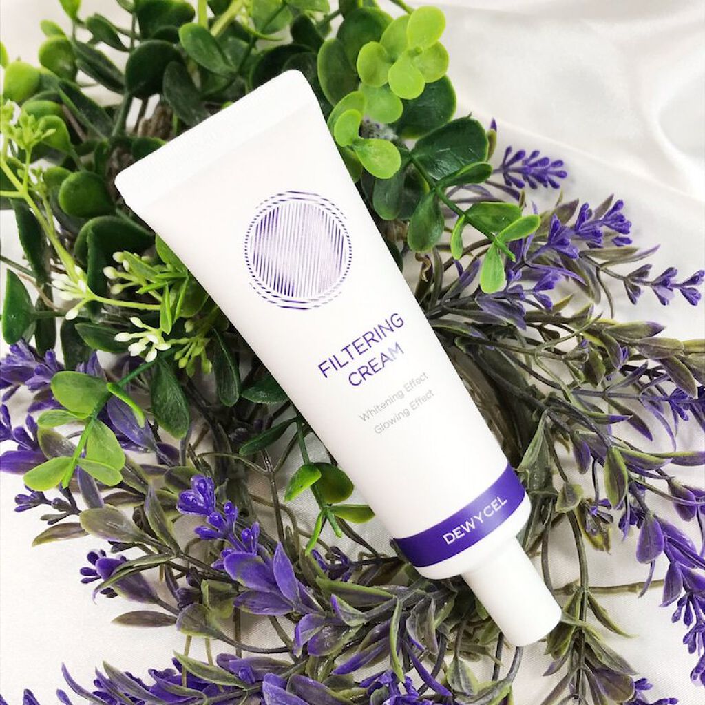 フィルタリングクリーム/DEWYCEL/日焼け止めクリームを使ったクチコミ（1枚目）