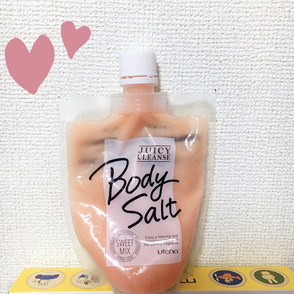 ボディソルト スイートミックス/ジューシィクレンズ/レッグ・フットケアを使ったクチコミ（1枚目）