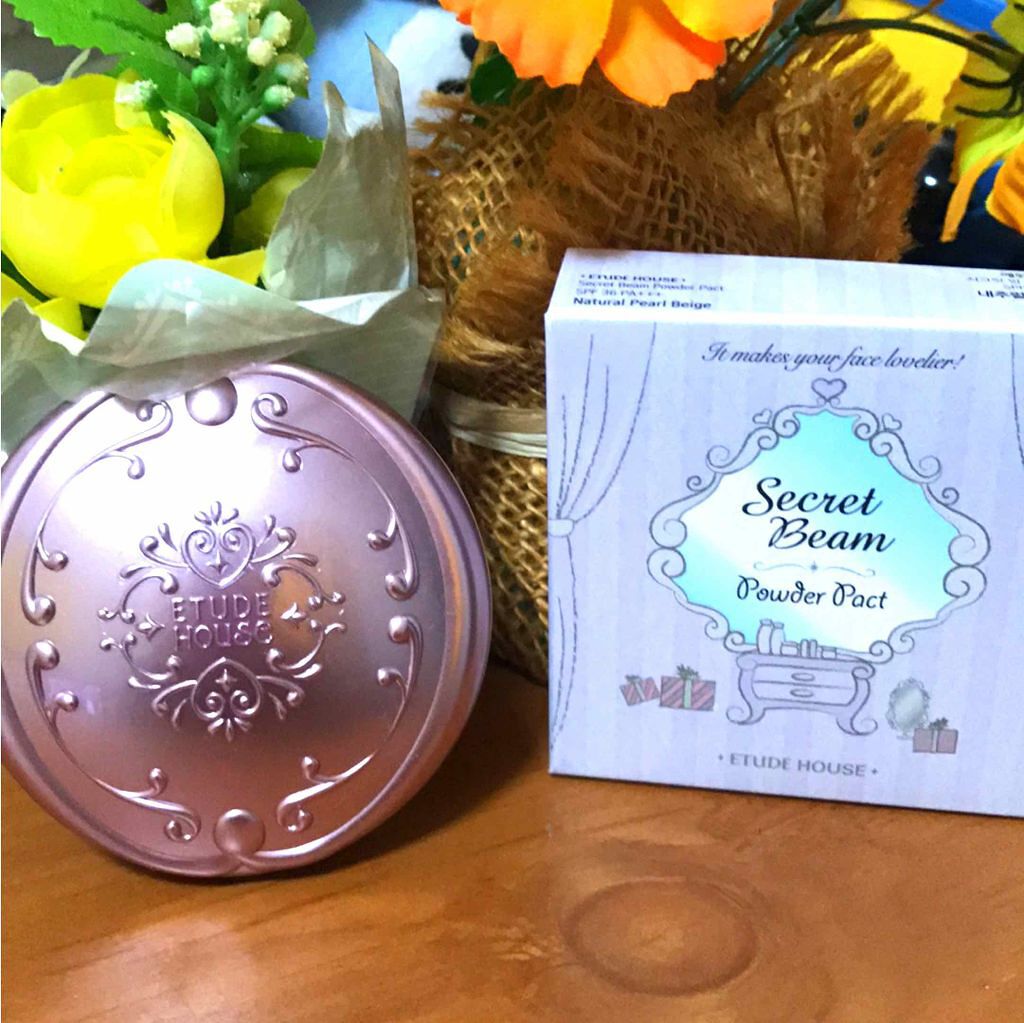 シークレットビーム パウダーパクト/ETUDE/プレストパウダーを使ったクチコミ（1枚目）