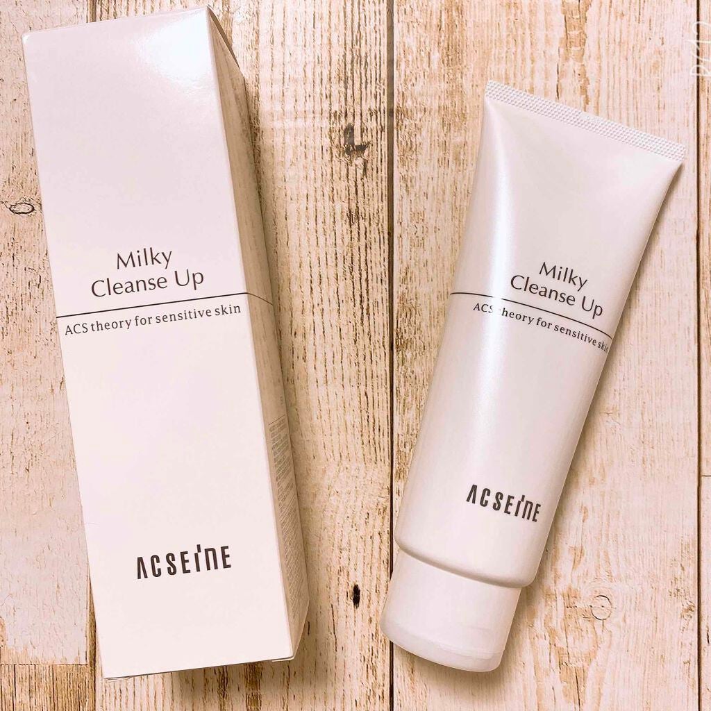 ミルキィ クレンズアップ/ACSEINE/ミルククレンジングを使ったクチコミ(2枚目)