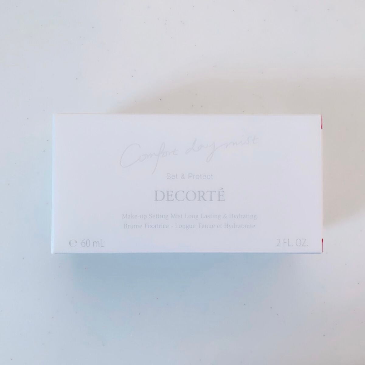 コンフォート デイミスト セット&プロテクト/DECORTÉ/ミスト状化粧水を使ったクチコミ(2枚目)